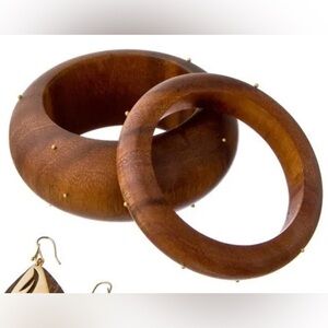 Dean Harris Wooden Bangle Set